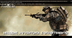 Desktop Screenshot of legionefarnese.net